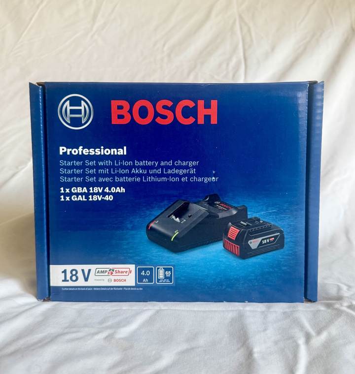 Bosch Professional Starter Set՝ 4Ah մարտկոց + GAL 18V-40